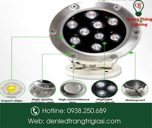 Đèn Led dưới nước