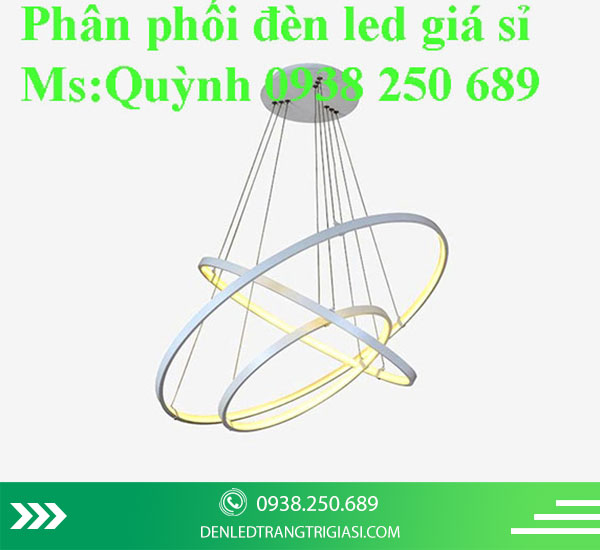 đèn led thả trần hiện đại có cấu tạo đặc biệt